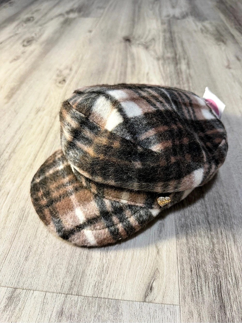 Juicy Couture Cap in Brown & Black